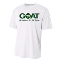 The Greatest Of All Time G.O.A.T. Performance Sprint T-Shirt