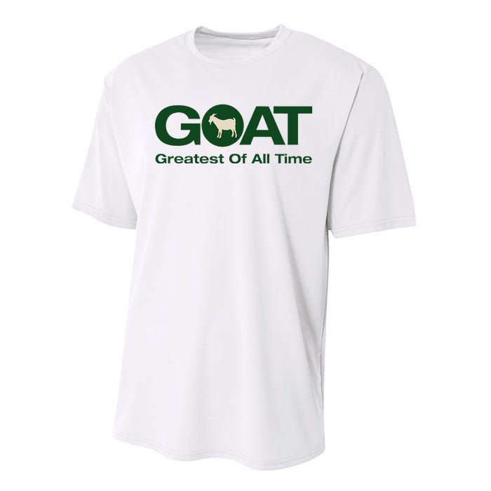 The Greatest Of All Time G.O.A.T. Performance Sprint T-Shirt