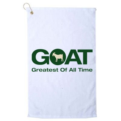 The Greatest Of All Time G.O.A.T. Golf Towel