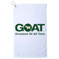 The Greatest Of All Time G.O.A.T. Golf Towel
