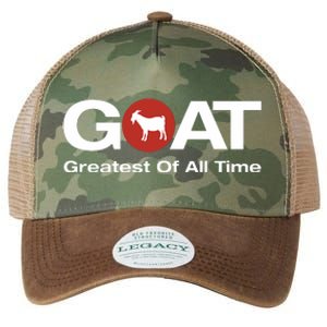 The Greatest Of All Time GOAT Design Legacy Tie Dye Trucker Hat