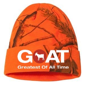 The Greatest Of All Time GOAT Design Kati Licensed 12" Camo Beanie