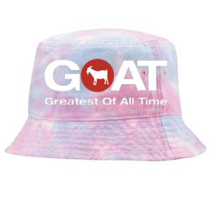 The Greatest Of All Time GOAT Design Tie-Dyed Bucket Hat