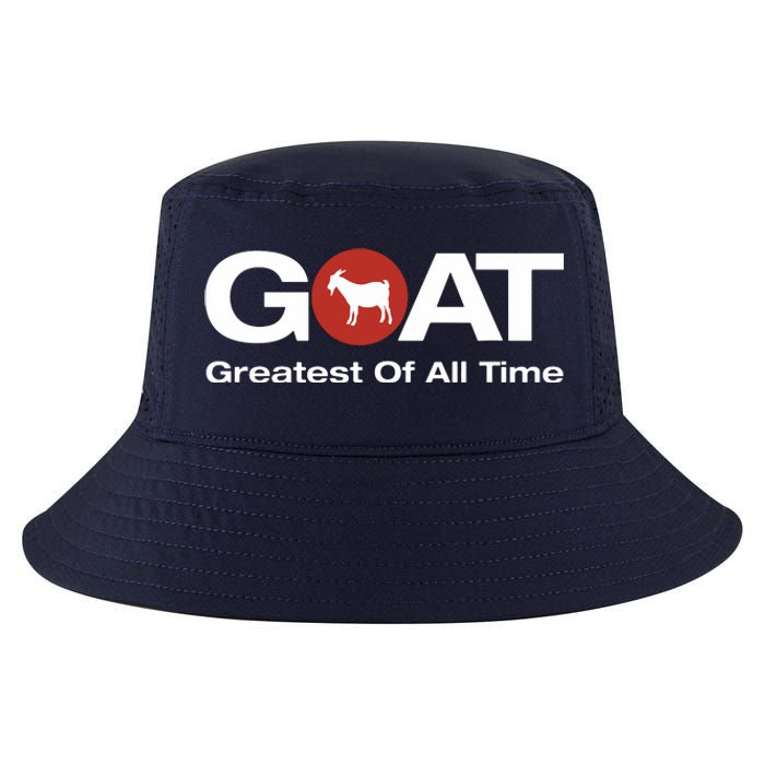 The Greatest Of All Time GOAT Design Cool Comfort Performance Bucket Hat