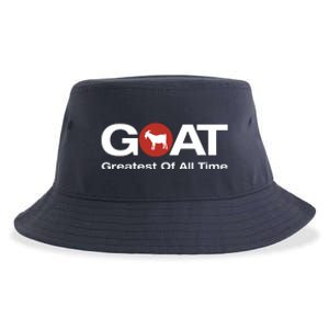 The Greatest Of All Time GOAT Design Sustainable Bucket Hat