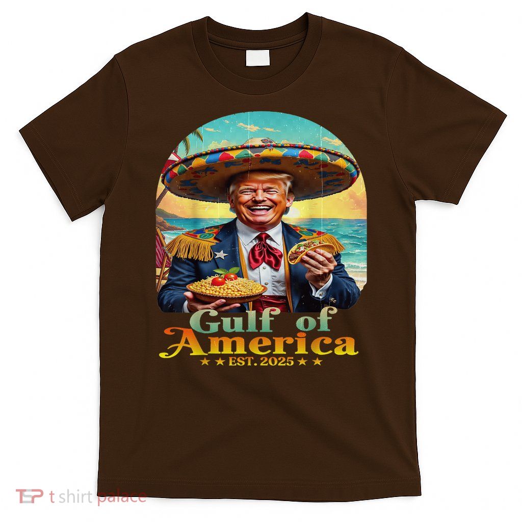 Trump Gulf Of Us America Kawaii Sunset T-Shirt
