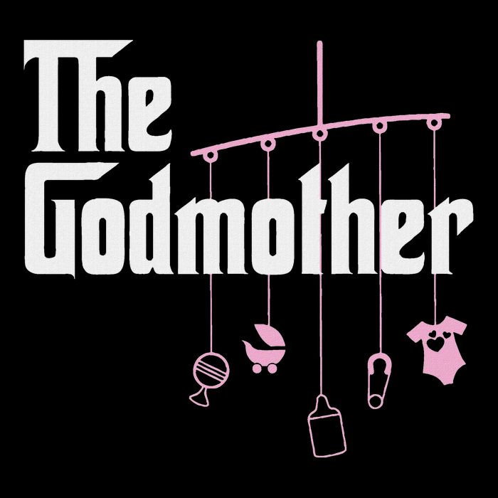 The Godmother Of New Baby Girl Funny Pun Gift Cooling Performance Crew T-Shirt