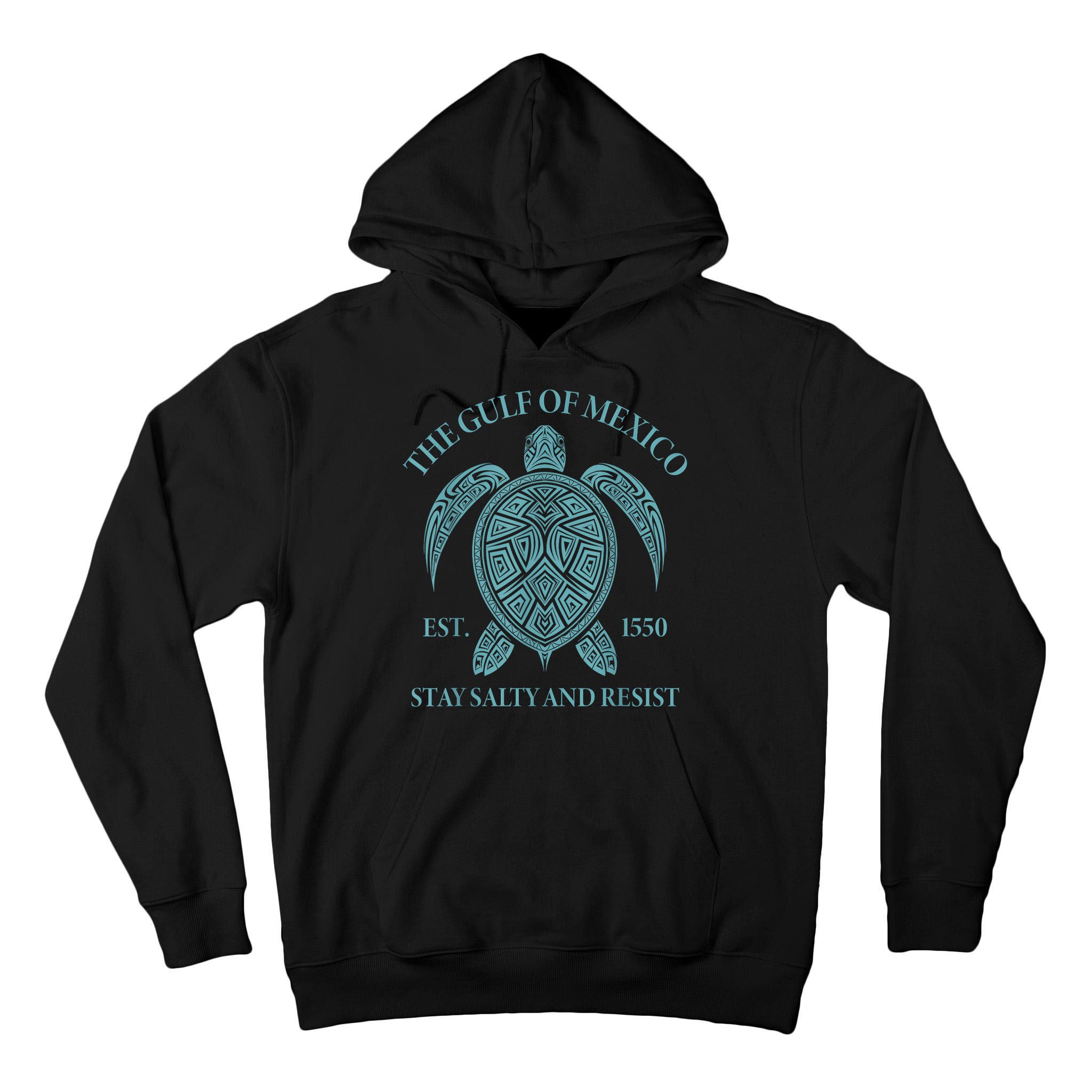 the Gulf of Mexico turtle Tall Hoodie