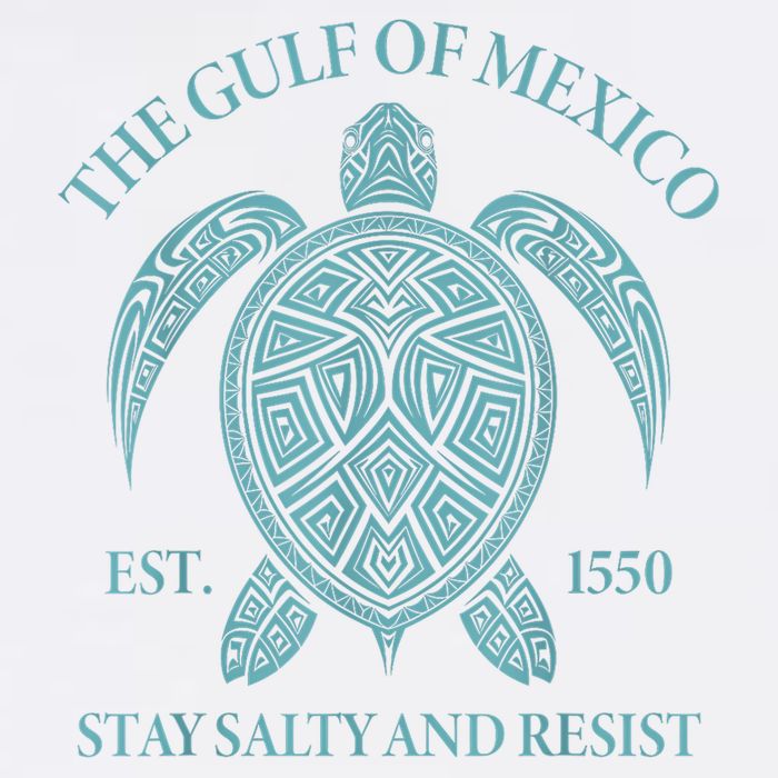 the Gulf of Mexico turtle Cooling Performance Crew T-Shirt