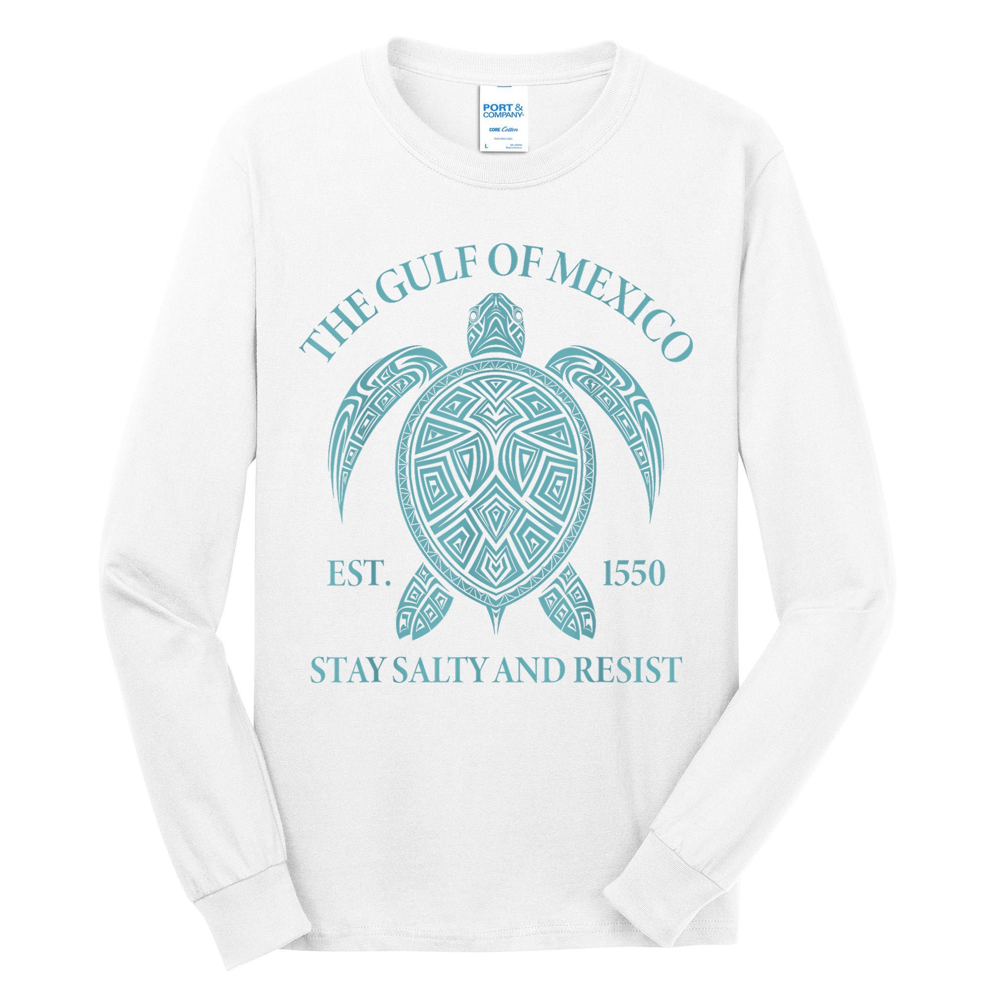 the Gulf of Mexico turtle Tall Long Sleeve T-Shirt