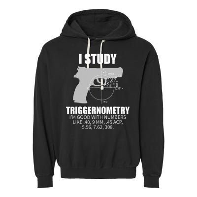 Triggernometry Gun Owner 2nd Amendment Rights Garment-Dyed Fleece Hoodie