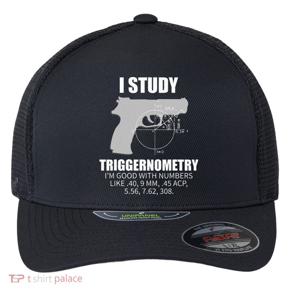 Triggernometry Gun Owner 2nd Amendment Rights Flexfit Unipanel Trucker Cap