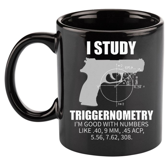 Triggernometry Gun Owner 2nd Amendment Rights 11oz C Handle Ceramic Mug