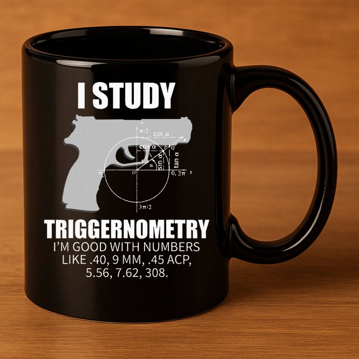 Triggernometry Gun Owner 2nd Amendment Rights 11oz C Handle Ceramic Mug