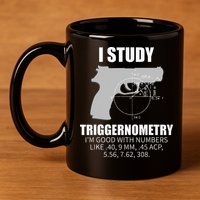 Triggernometry Gun Owner 2nd Amendment Rights 11oz C Handle Ceramic Mug