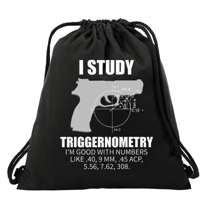 Triggernometry Gun Owner 2nd Amendment Rights Drawstring Bag