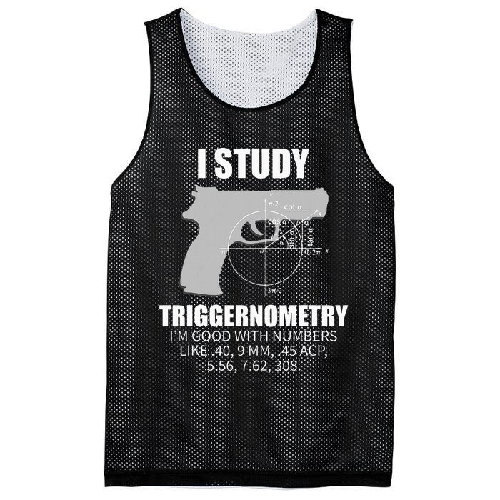 Triggernometry Gun Owner 2nd Amendment Rights Mesh Reversible Basketball Jersey Tank