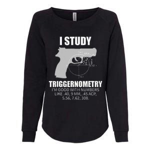 Triggernometry Gun Owner 2nd Amendment Rights Womens California Wash Sweatshirt