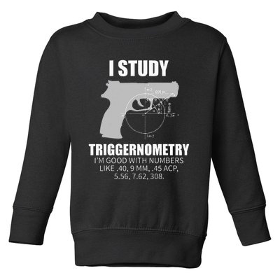 Triggernometry Gun Owner 2nd Amendment Rights Toddler Sweatshirt