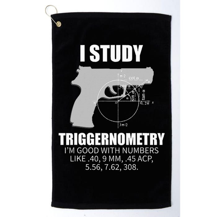Triggernometry Gun Owner 2nd Amendment Rights Golf Towel