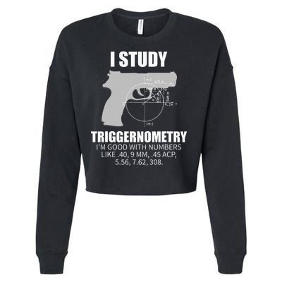Triggernometry Gun Owner 2nd Amendment Rights Cropped Pullover Crew