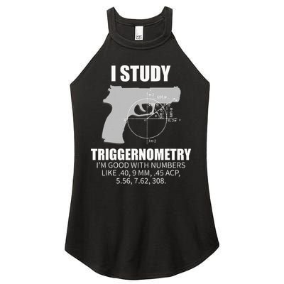 Triggernometry Gun Owner 2nd Amendment Rights Women's Perfect Tri Rocker Tank