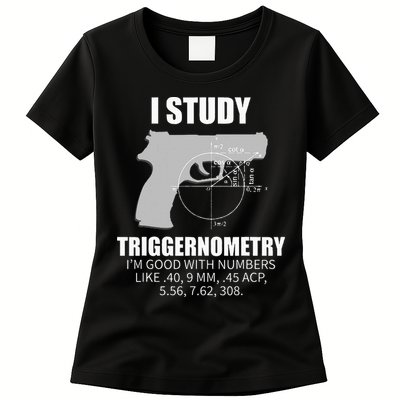 Triggernometry Gun Owner 2nd Amendment Rights Womens T-Shirt