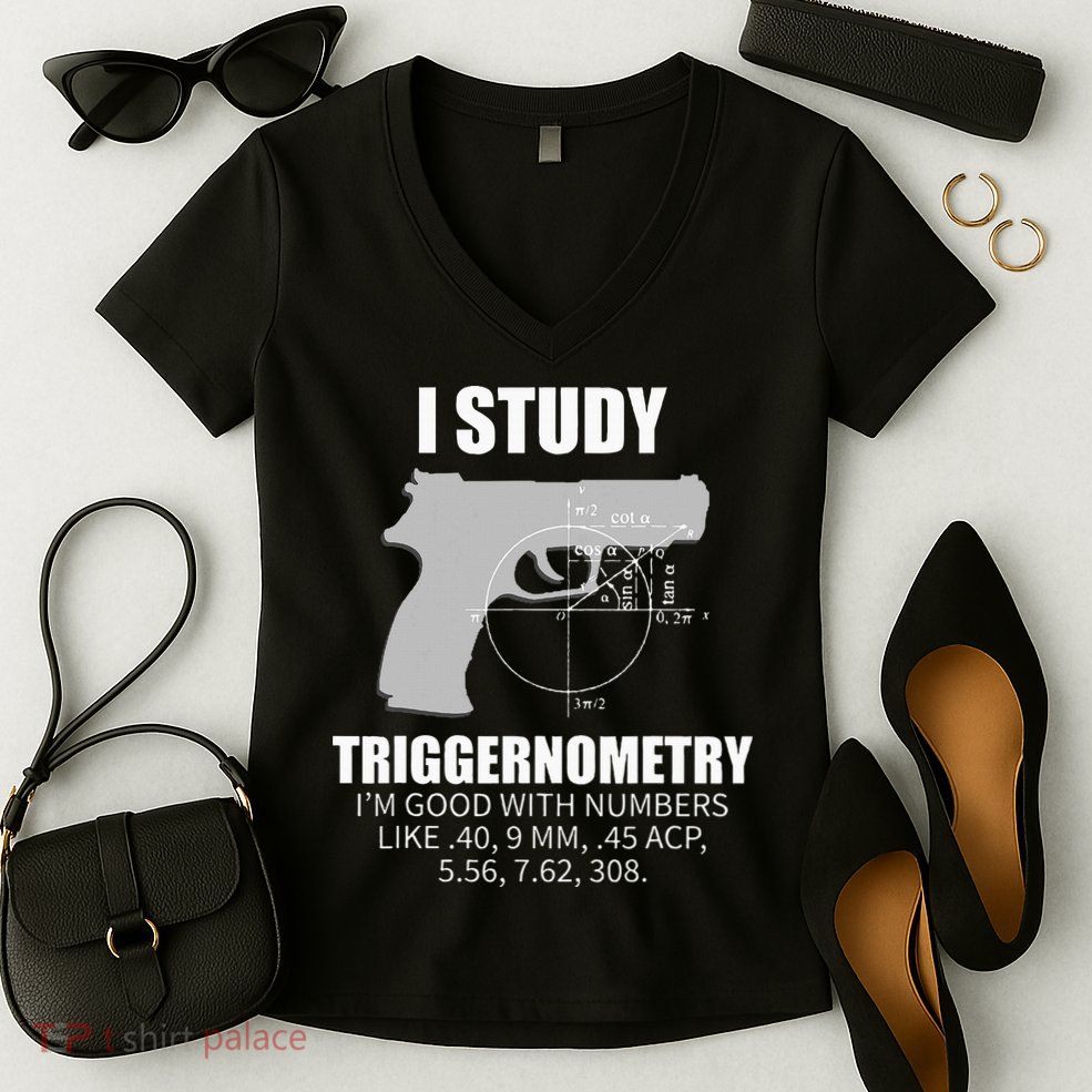Triggernometry Gun Owner 2nd Amendment Rights Women's V-Neck T-Shirt