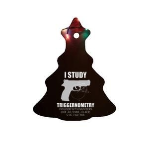 Triggernometry Gun Owner 2nd Amendment Rights Ceramic Tree Ornament