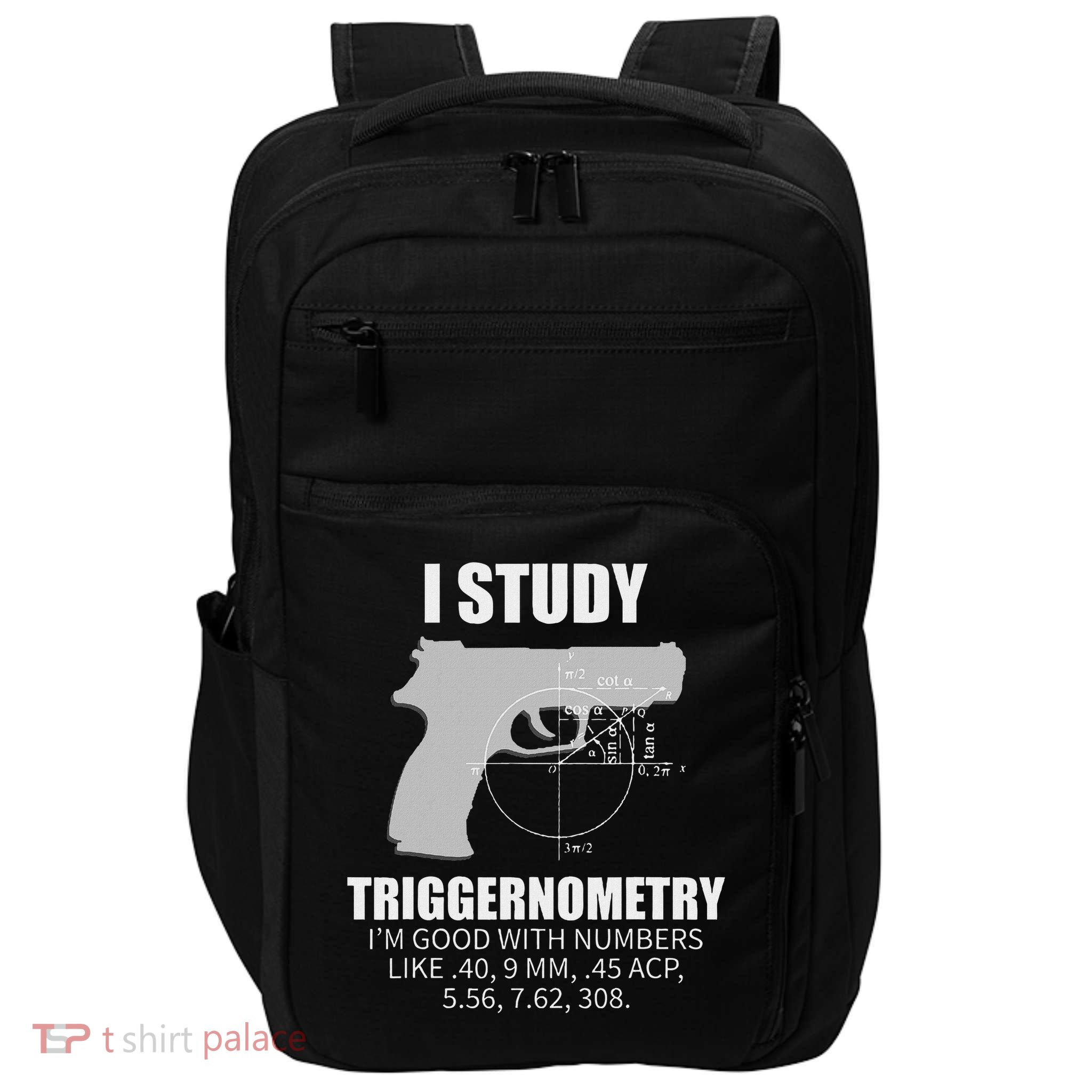 Triggernometry Gun Owner 2nd Amendment Rights Gift Impact Tech Backpack