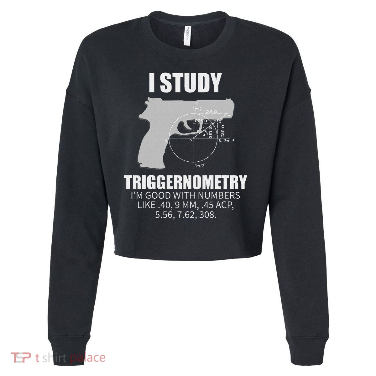 Triggernometry Gun Owner 2nd Amendment Rights Gift Cropped Pullover Crew