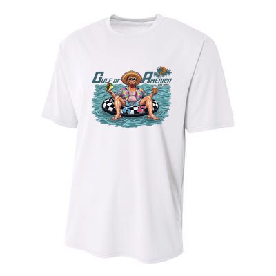 Trump  Gulf Of Us America Funny Kawaii Sunset  Youth Performance Sprint T-Shirt