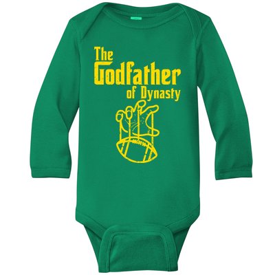 The Godfather Of Dynasty Baby Long Sleeve Bodysuit