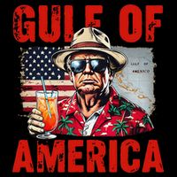 Trump Gulf Of Usa America Funny Gulf Of Mexico Usa Flag Map Bag