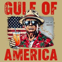 Trump Gulf Of Usa America Funny Gulf Of Mexico Usa Flag Map Cooling Performance Crew T-Shirt