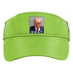 Trump Greatest Of All Time Mugshot Adult Drive Performance Visor