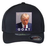 Trump Greatest Of All Time Mugshot Flexfit Unipanel Trucker Cap