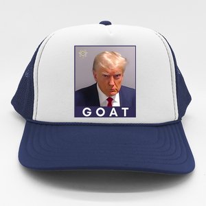 Trump Greatest Of All Time Mugshot Trucker Hat