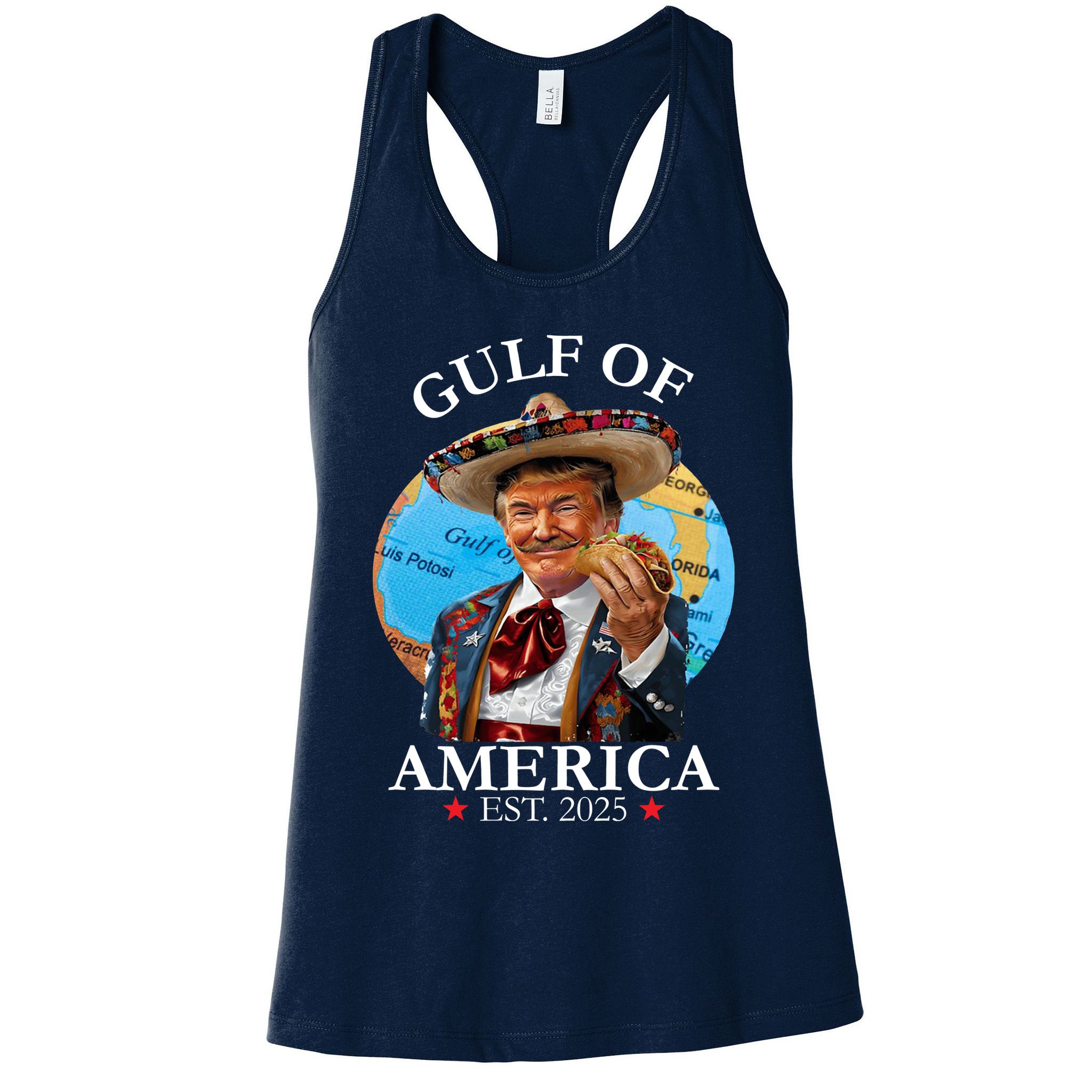 Trump Gulf Of Us America 2025 Merchandise Womens Tank Top
