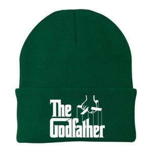 The Godfather Original White Title Knit Cap Winter Beanie