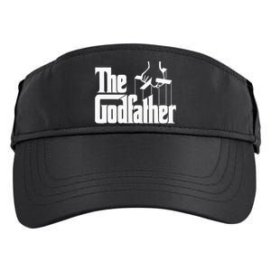 The Godfather Original White Title Adult Drive Performance Visor