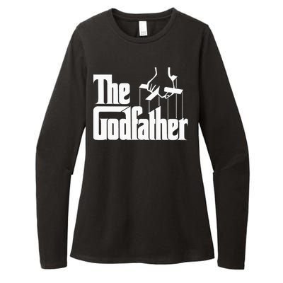 The Godfather Original White Title Womens CVC Long Sleeve Shirt