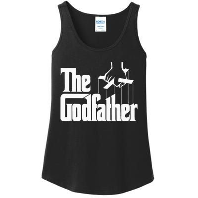 The Godfather Original White Title Ladies Essential Tank