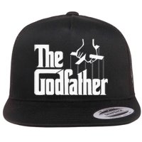 The Godfather Original White Title Flat Bill Trucker Hat