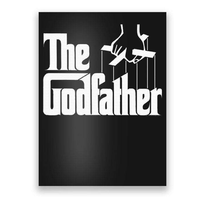 The Godfather Original White Title Poster