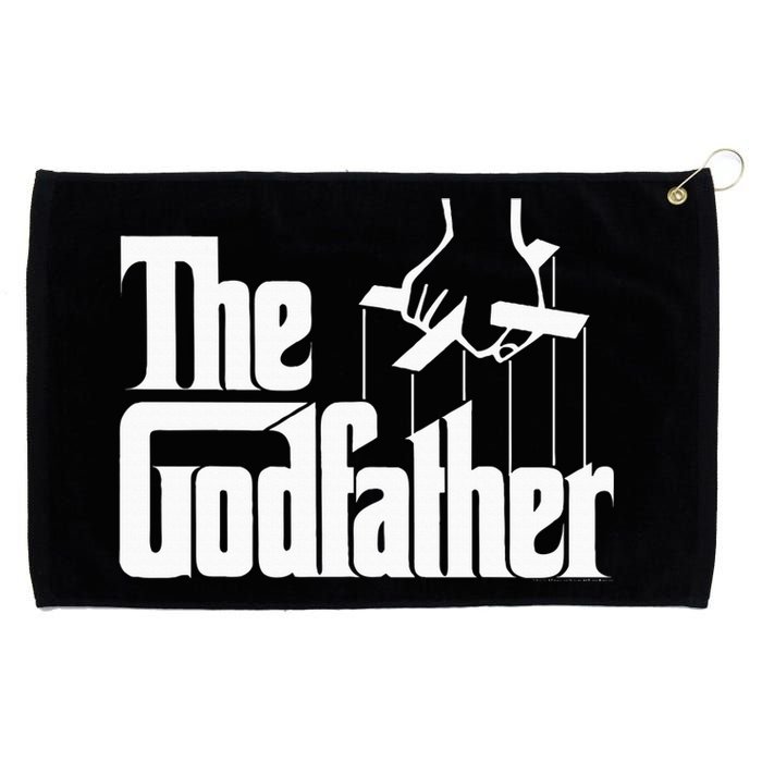 The Godfather Original White Title Grommeted Golf Towel