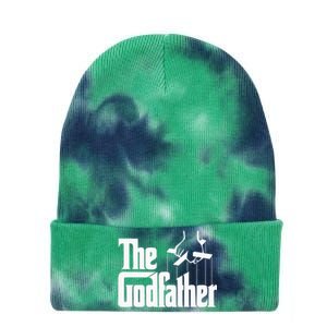 The Godfather Original White Title Tie Dye 12in Knit Beanie