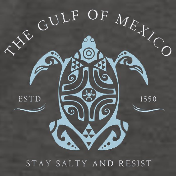 The Gulf Of Mexico Estd 1550 Stay Salty And Resist Vector Backpack