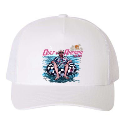 Trump Gulf Of Us America Est 2025 Yupoong Adult 5-Panel Trucker Hat
