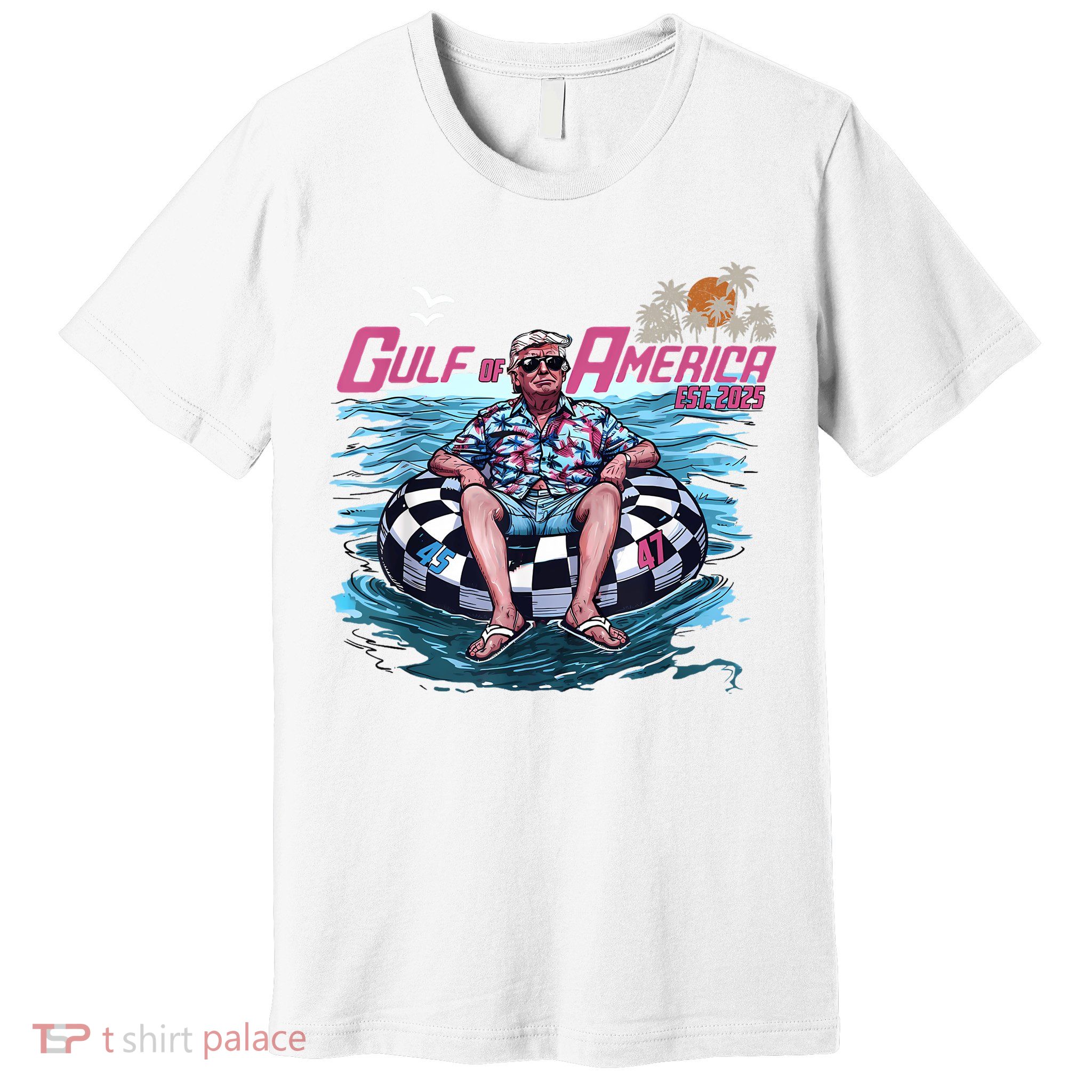 Trump Gulf Of Us America Est 2025 Premium T-Shirt